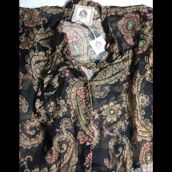 Till The Morning Comes Silk Blouse - Picture 10 of 16